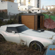 Illustration for article titled Mystery Nightmare Car Plus Bonus NHRA Pace Car Firebird Down On The Spanish Dirt Lot